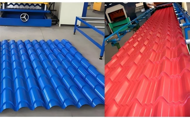 Glazed Tile Roll Forming Machine factory